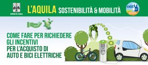 MOBILITÀ ELETTRICA – Piano Urbano Mobilità Sostenibile L'Aquila